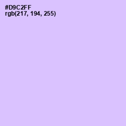 #D9C2FF - Moon Raker Color Image