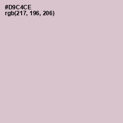 #D9C4CE - Wafer Color Image