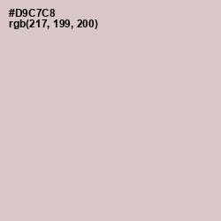 #D9C7C8 - Wafer Color Image