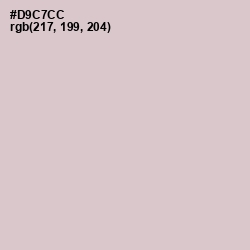 #D9C7CC - Wafer Color Image