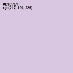 #D9C7E1 - Prelude Color Image