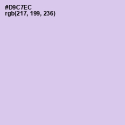 #D9C7EC - Prelude Color Image