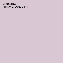 #D9C8D3 - Maverick Color Image