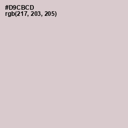 #D9CBCD - Wafer Color Image