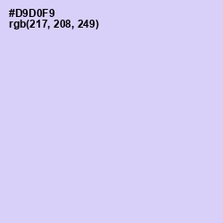 #D9D0F9 - Fog Color Image