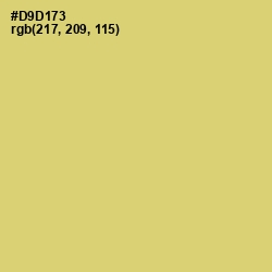 #D9D173 - Chenin Color Image