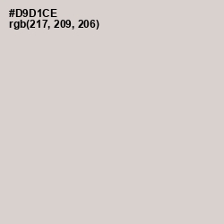 #D9D1CE - Timberwolf Color Image