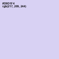 #D9D1F4 - Fog Color Image