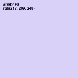 #D9D1F8 - Fog Color Image