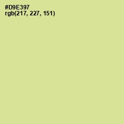 #D9E397 - Deco Color Image