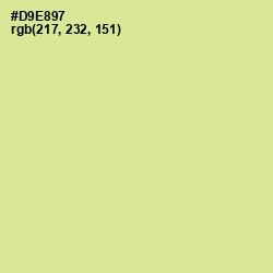 #D9E897 - Deco Color Image