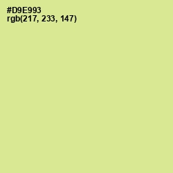 #D9E993 - Deco Color Image