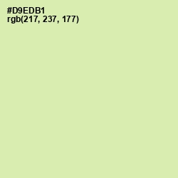 #D9EDB1 - Caper Color Image