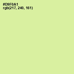 #D9F0A1 - Gossip Color Image