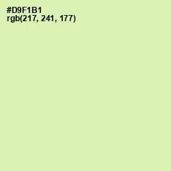 #D9F1B1 - Gossip Color Image