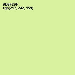 #D9F29F - Gossip Color Image