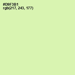 #D9F3B1 - Gossip Color Image