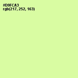 #D9FCA3 - Gossip Color Image
