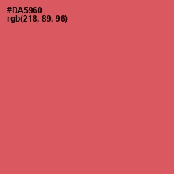 #DA5960 - Cabaret Color Image