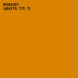 #DA8301 - Geebung Color Image