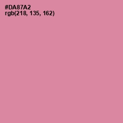 #DA87A2 - Can Can Color Image