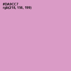 #DA9CC7 - Light Orchid Color Image