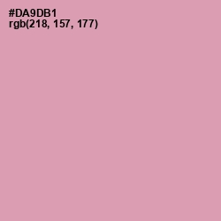 #DA9DB1 - Careys Pink Color Image