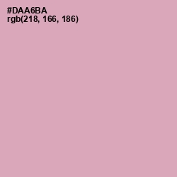 #DAA6BA - Blossom Color Image