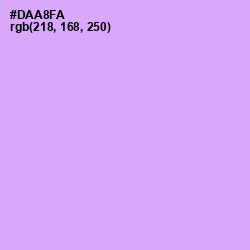 #DAA8FA - Perfume Color Image