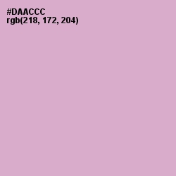 #DAACCC - Lilac Color Image