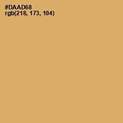 #DAAD68 - Apache Color Image