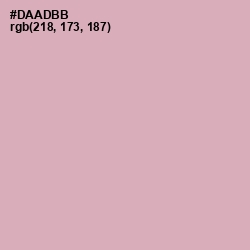 #DAADBB - Blossom Color Image