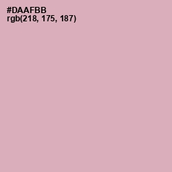 #DAAFBB - Blossom Color Image