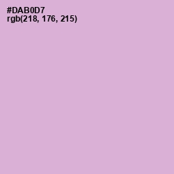 #DAB0D7 - Thistle Color Image