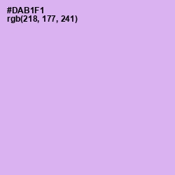 #DAB1F1 - Perfume Color Image