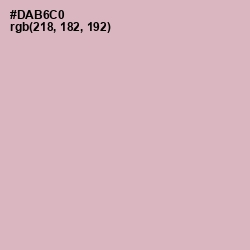 #DAB6C0 - Pale Slate Color Image