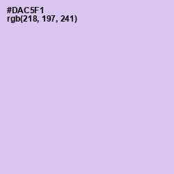 #DAC5F1 - Moon Raker Color Image