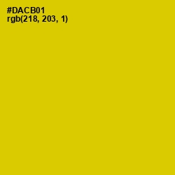 #DACB01 - Bird Flower Color Image