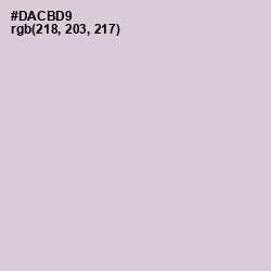 #DACBD9 - Lola Color Image