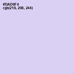 #DAD0F4 - Fog Color Image