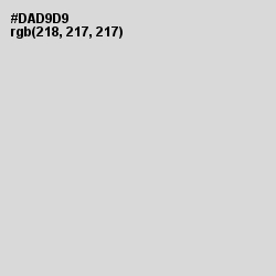 #DAD9D9 - Alto Color Image