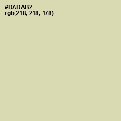 #DADAB2 - Sapling Color Image