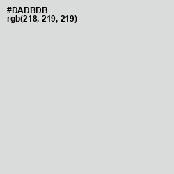 #DADBDB - Alto Color Image