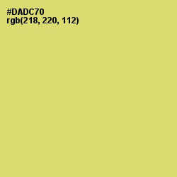 #DADC70 - Chenin Color Image