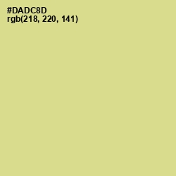 #DADC8D - Deco Color Image