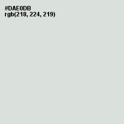 #DAE0DB - Zanah Color Image