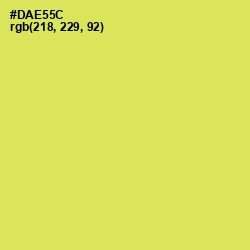 #DAE55C - Confetti Color Image