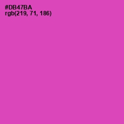 #DB47BA - Brilliant Rose Color Image