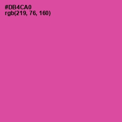 #DB4CA0 - Brilliant Rose Color Image