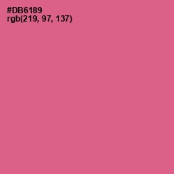 #DB6189 - Charm Color Image